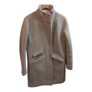 J.Crew Cocoon Coat in Italian Stadium-Cloth Wool